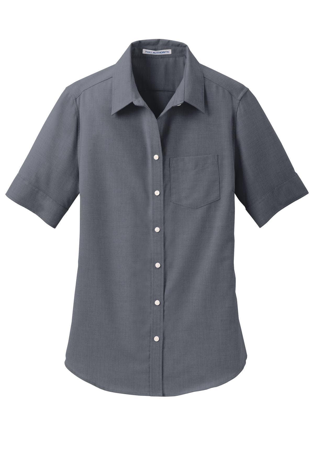 Port Authority® Women's Short Sleeve SuperPro® Oxford Shirt