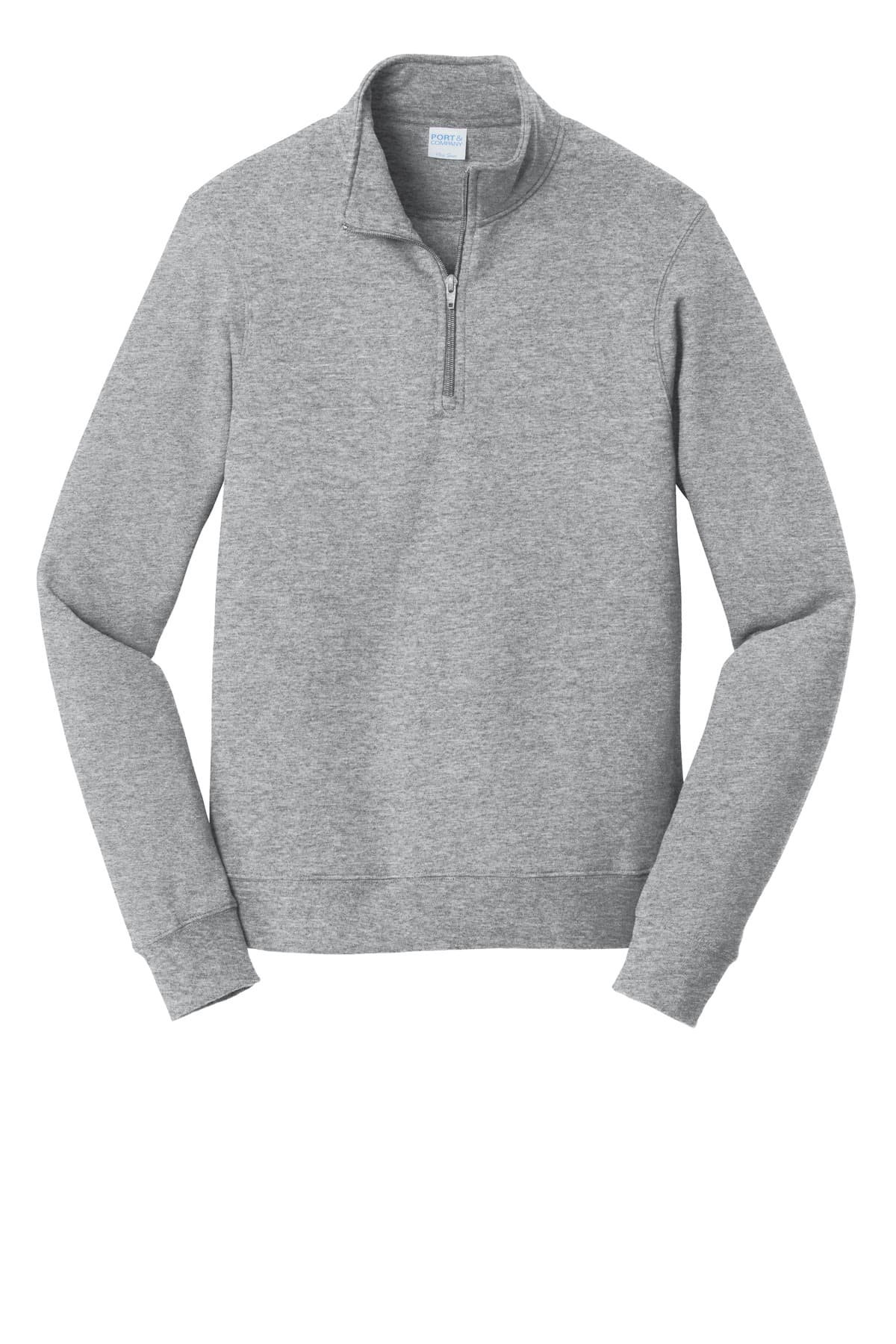 Port & Co® Fan Favorite Fleece 1/4-Zip Pullover Sweatshirt