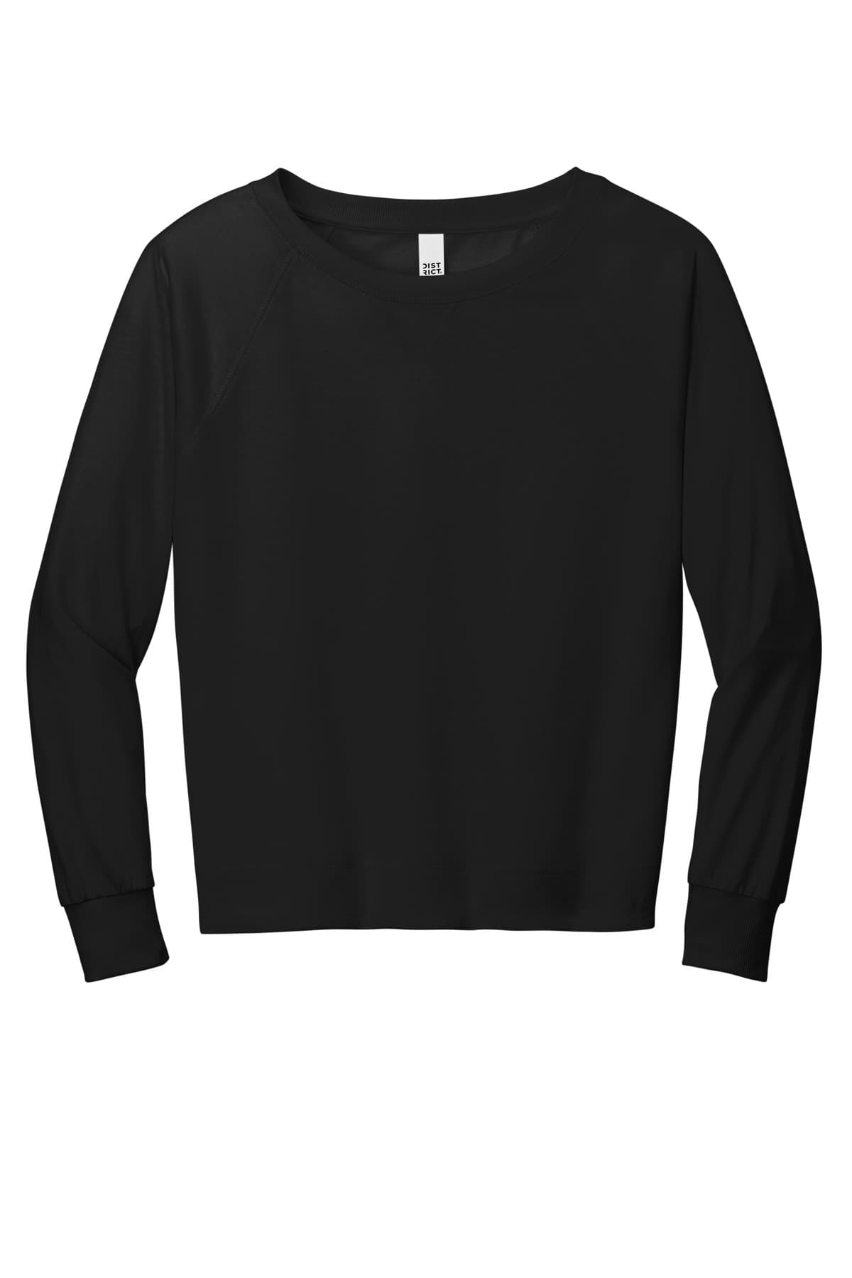 District® Women's Featherweight French Terry® Long Sleeve Crewneck
