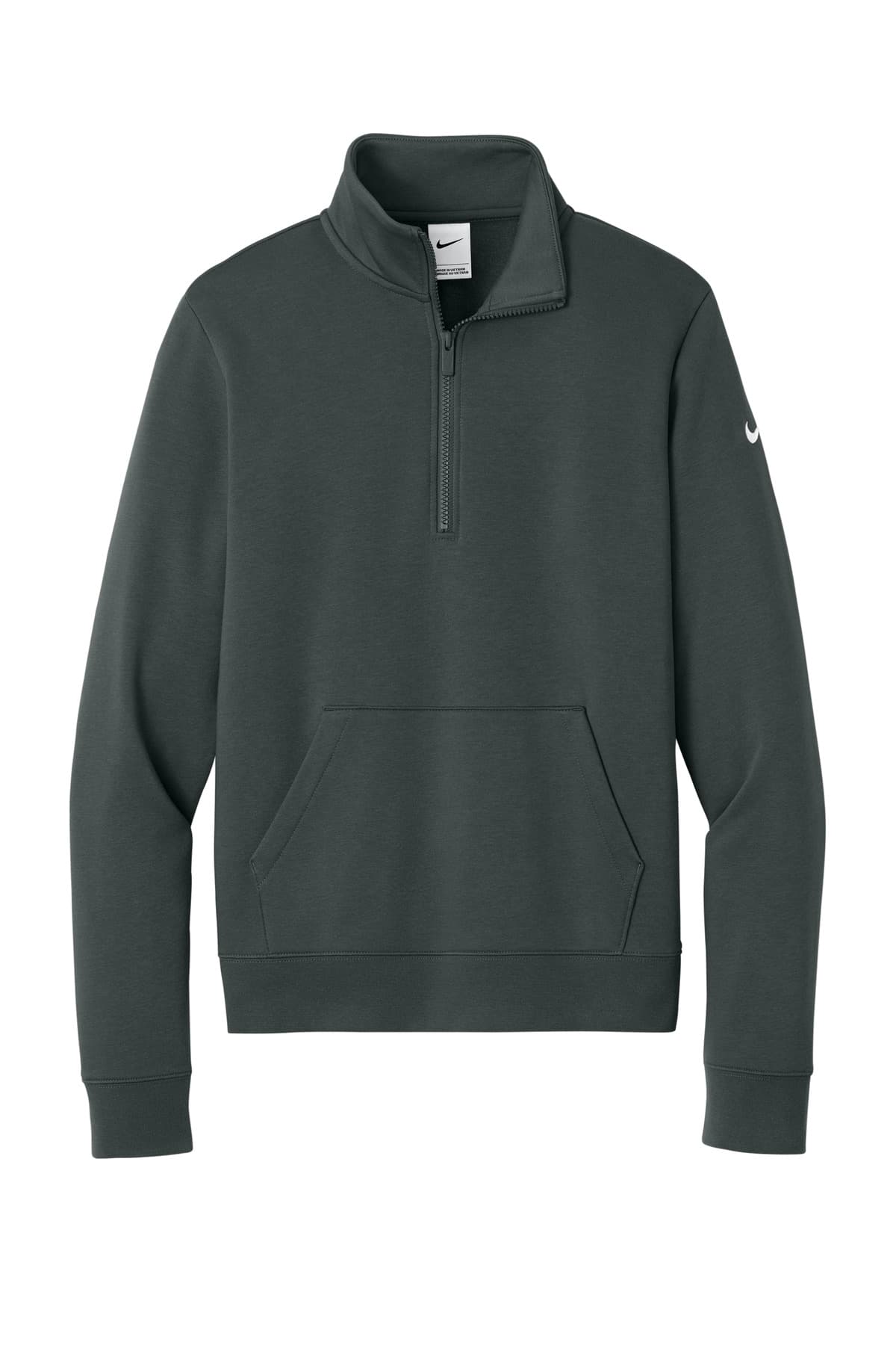 Nike Women's Club Fleece Sleeve Swoosh 1/2-Zip