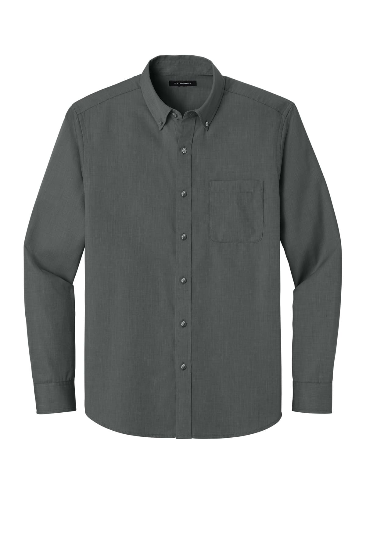 Port Authority® Long Sleeve Nailhead Easy Care Shirt