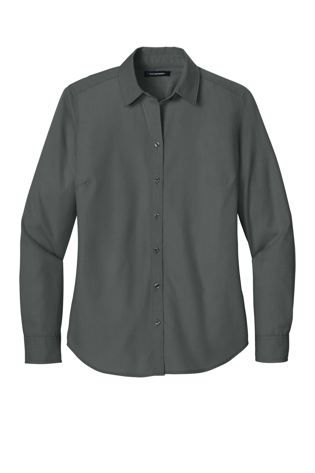 Port Authority® Women's Long Sleeve Nailhead Easy Care Shirt