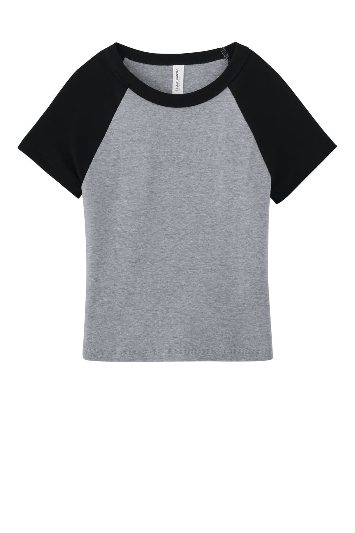 BELLA+CANVAS® Women's Micro Rib Raglan Baby Tee