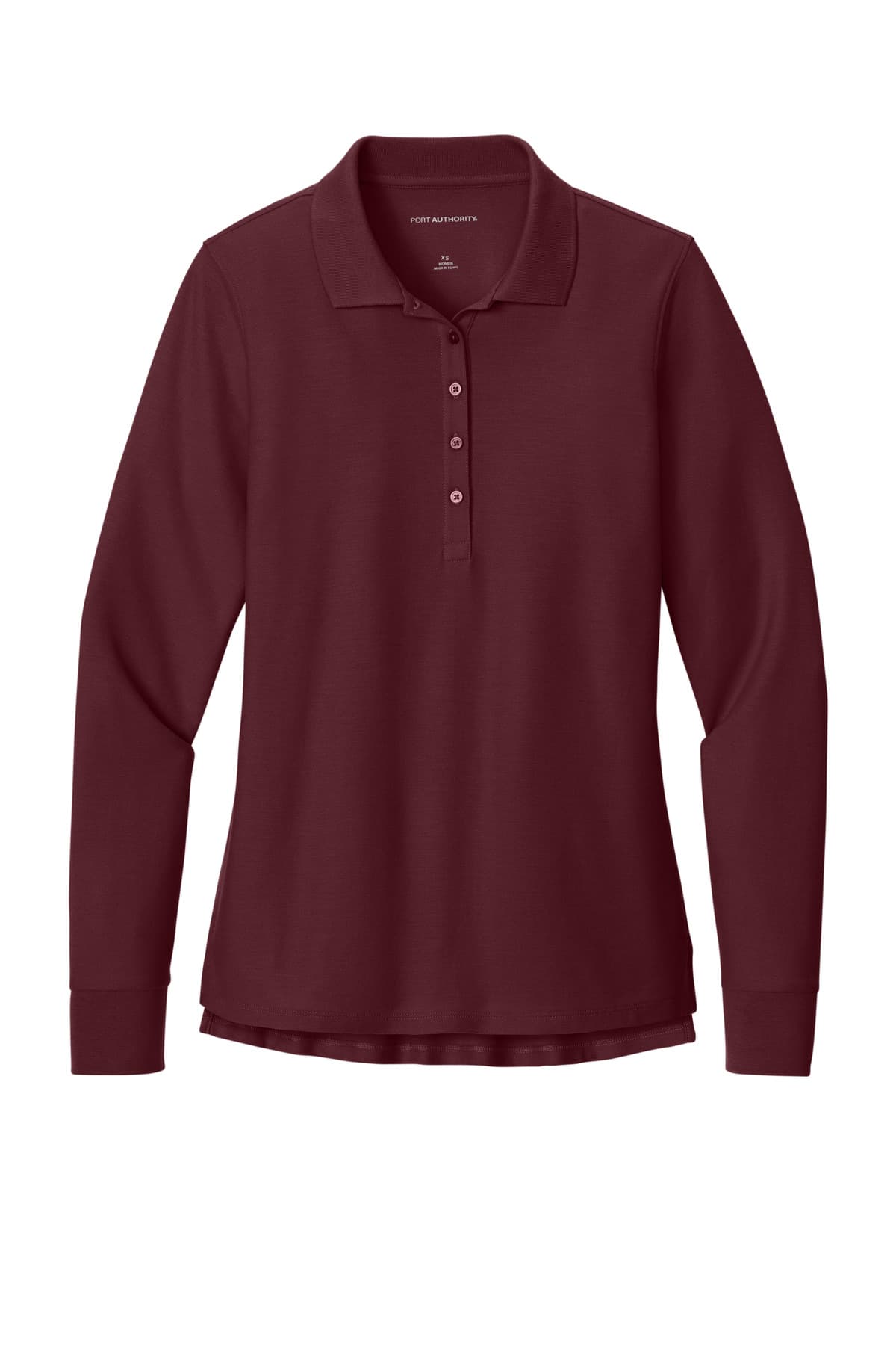 Port Authority® Women's Wearever Signature Pique Long Sleeve Polo