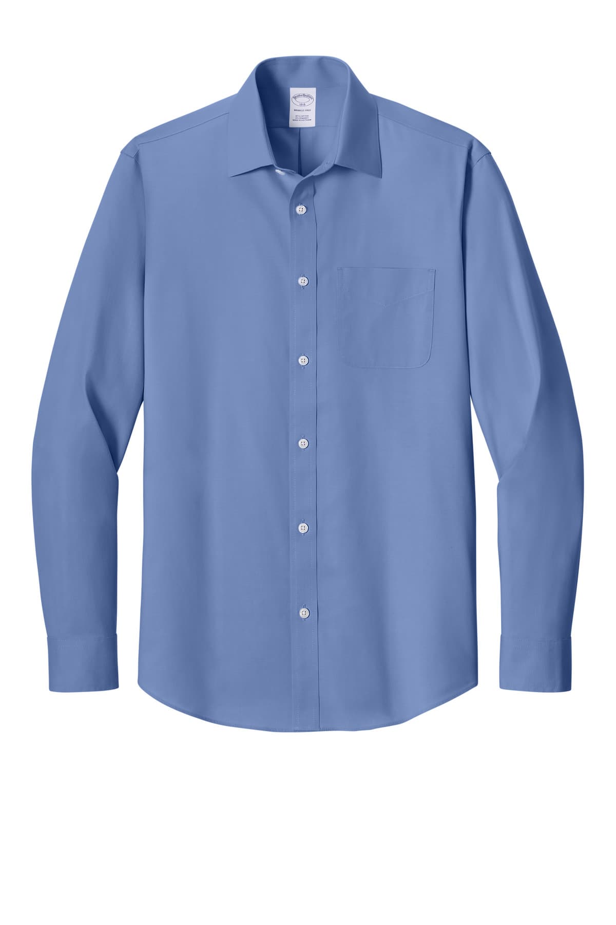 Brooks Brothers® Wrinkle-Free Stretch Pinpoint Spread Collar Shirt