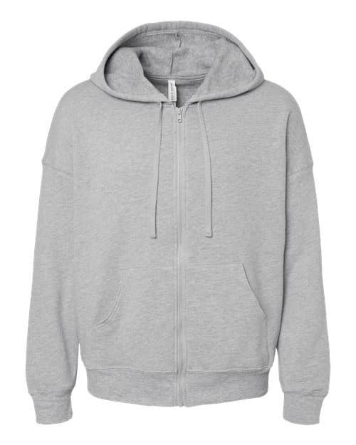 Unisex Sponge Fleece DTM Full-Zip Hoodie Sweatshirt