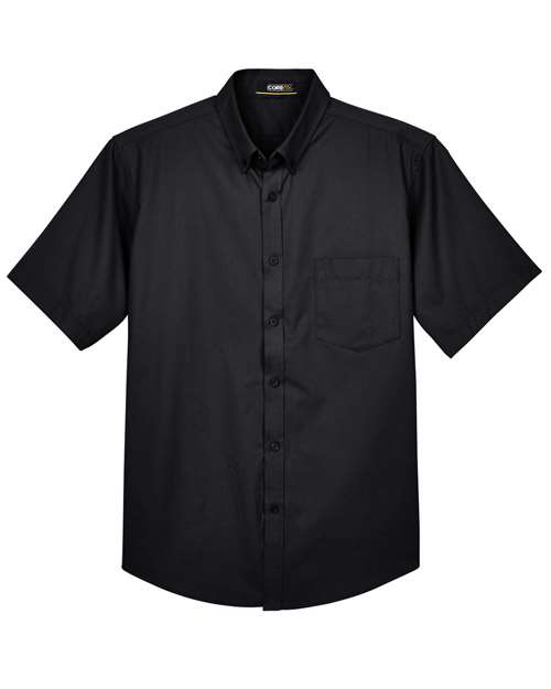 Men's Tall Optimum Short Sleeve Twill Dress Shirt