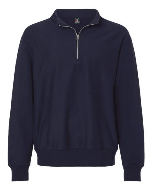 Unisex Beefy® Sweats Premium Heavyweight Quarter-Zip Sweatshirt