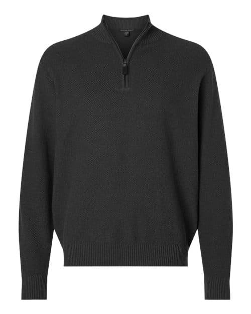 Men's Hartland Textured Quarter Zip Sweater