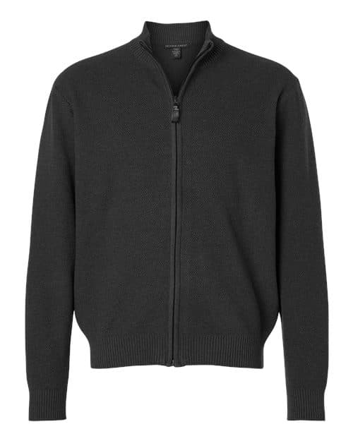 Men's Hartland Textured Full Zip Sweater