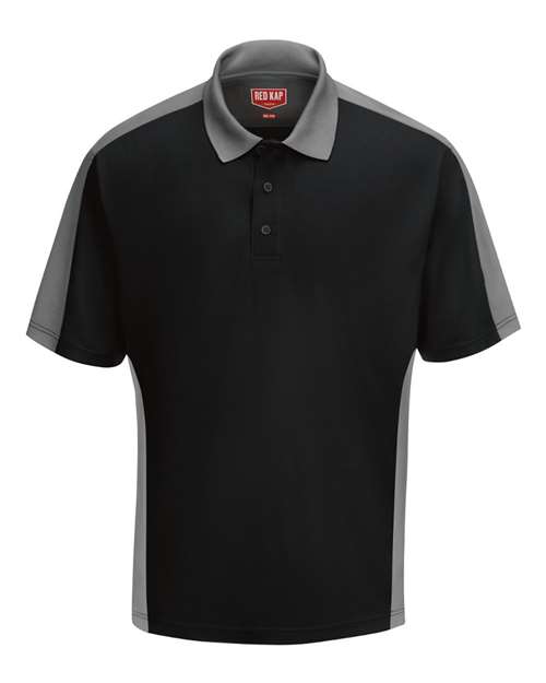 Men's Performance Knit Two Tone Polo