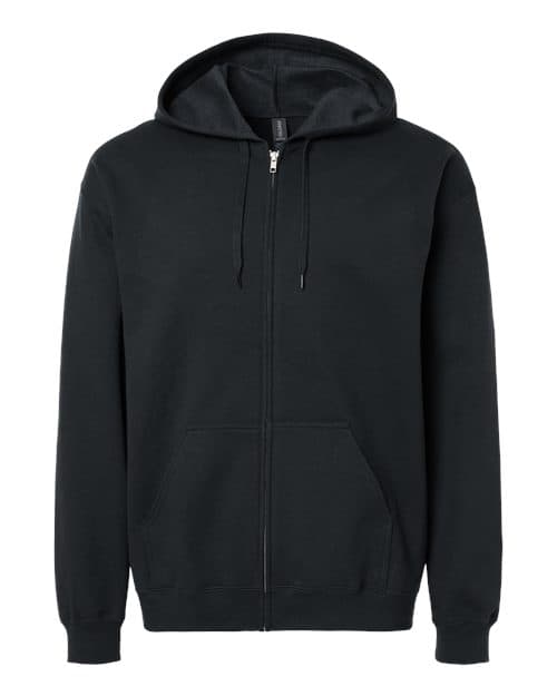 Unisex Softstyle® Midweight Full-Zip Hooded Sweatshirt