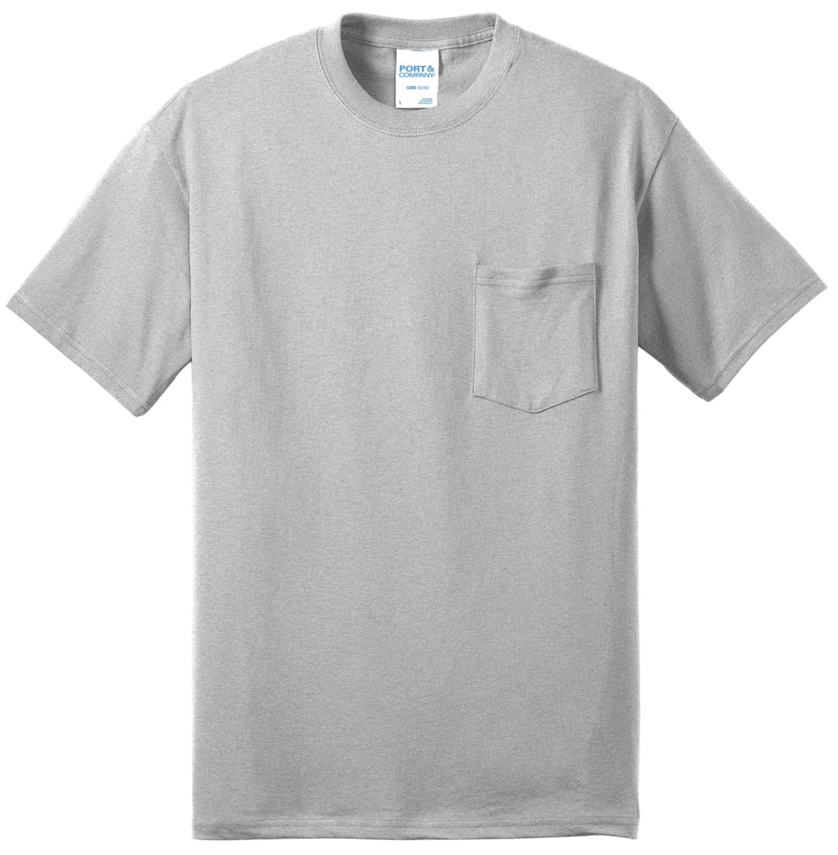Port & Co® Tall Core Blend Pocket Tee