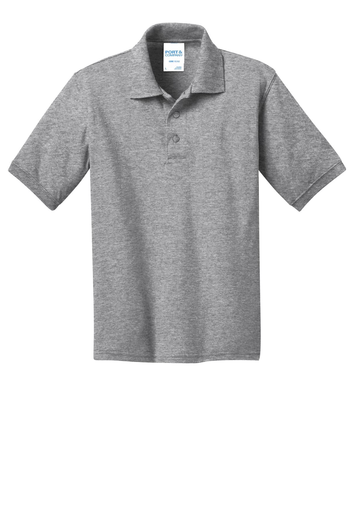 Port & Co® Youth Core Blend Jersey Knit Polo