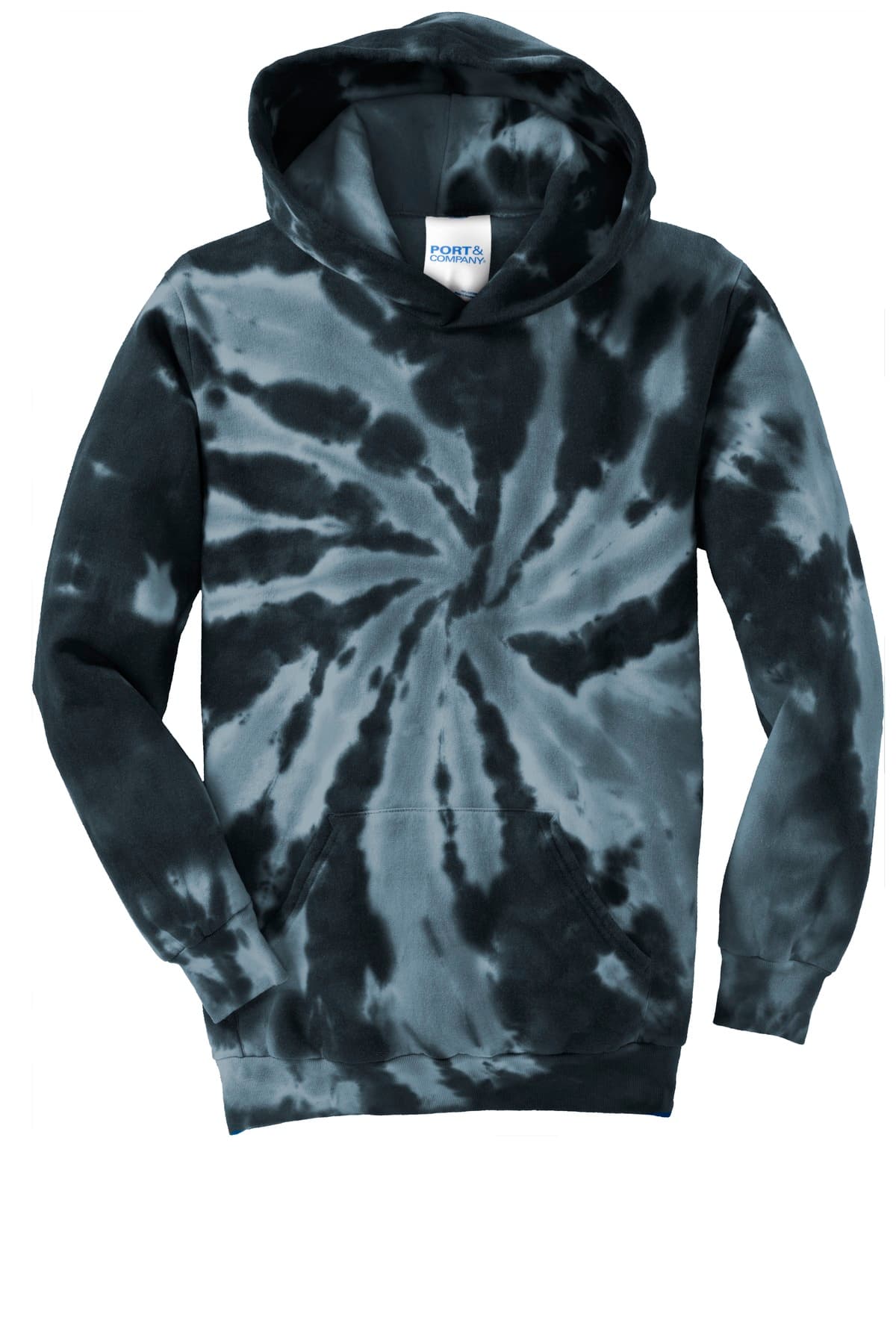 Port & Co® Youth Tie-Dye Pullover Hooded Sweatshirt