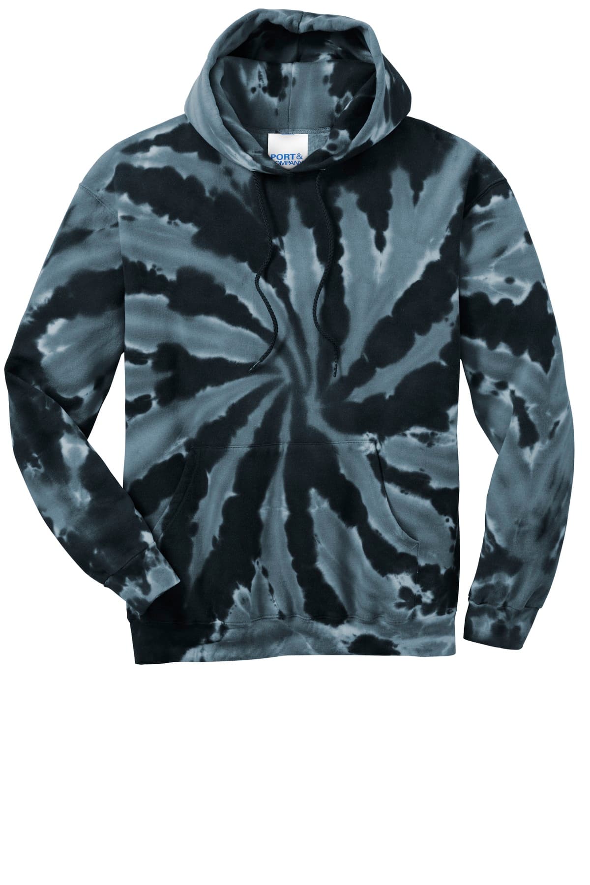 Port & Co® Tie-Dye Pullover Hooded Sweatshirt
