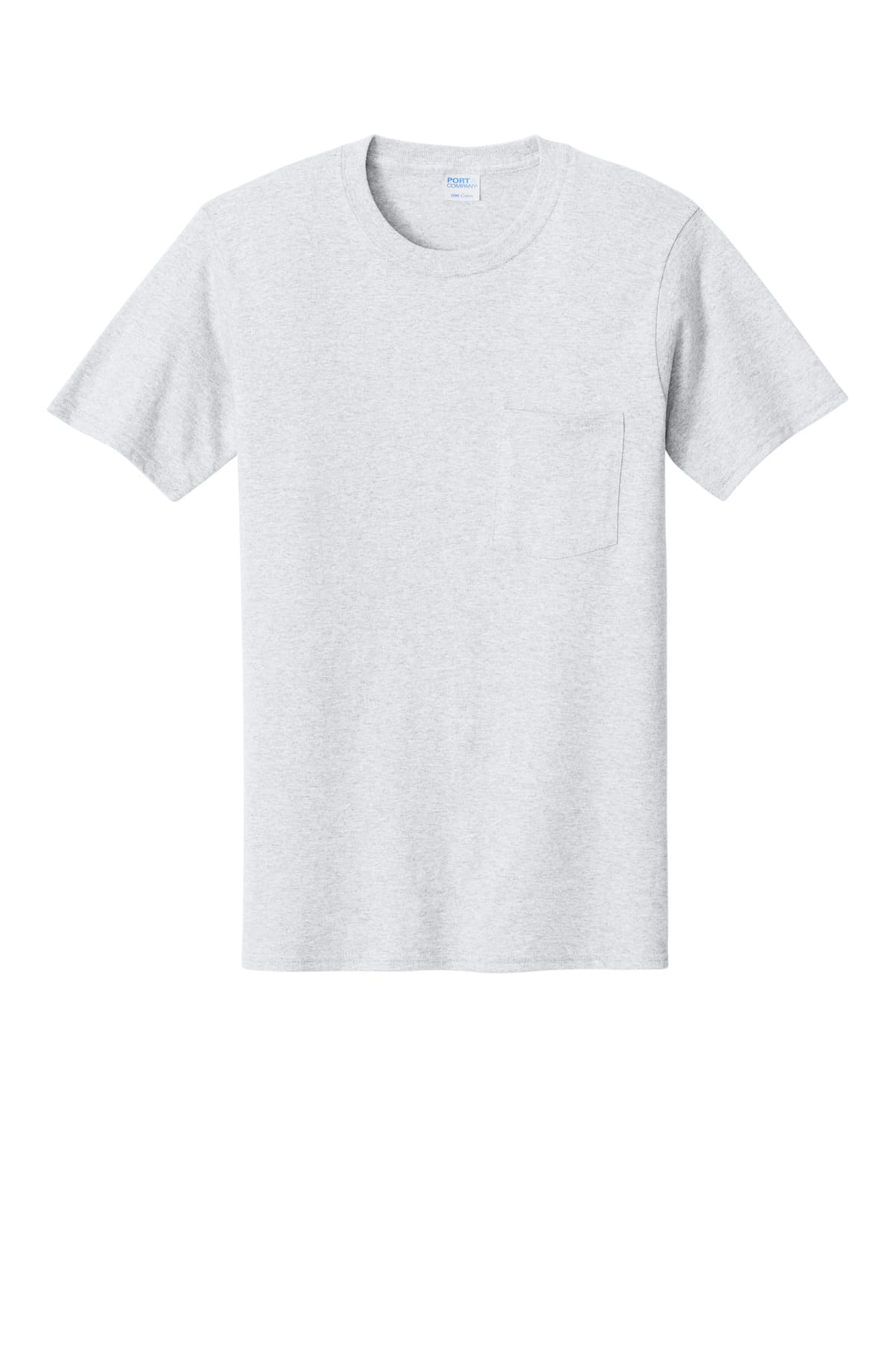Port & Co® Core Cotton Pocket Tee