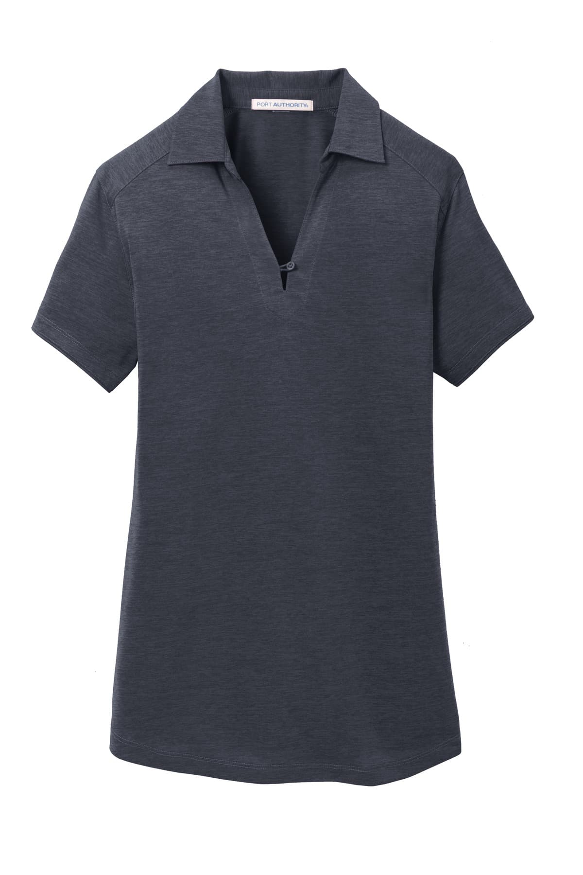 Port Authority® Women's Digi Heather Performance Polo