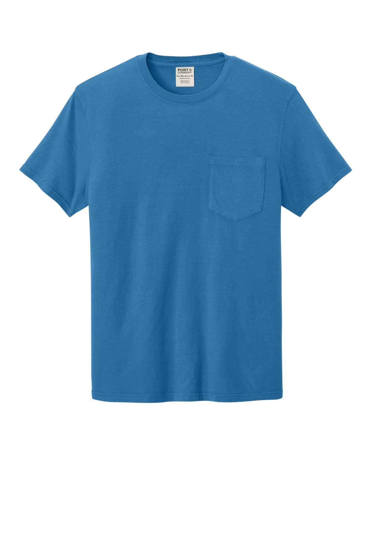 Port & Co® Beach Wash® Garment-Dyed Pocket Tee
