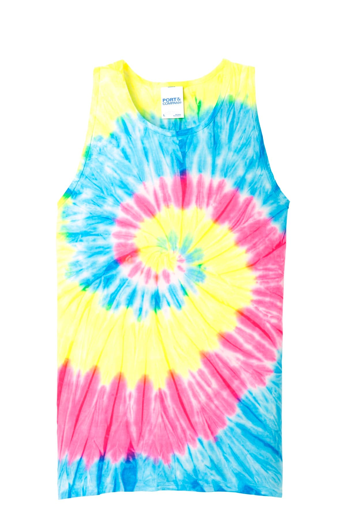 Port & Co® Tie-Dye Tank Top