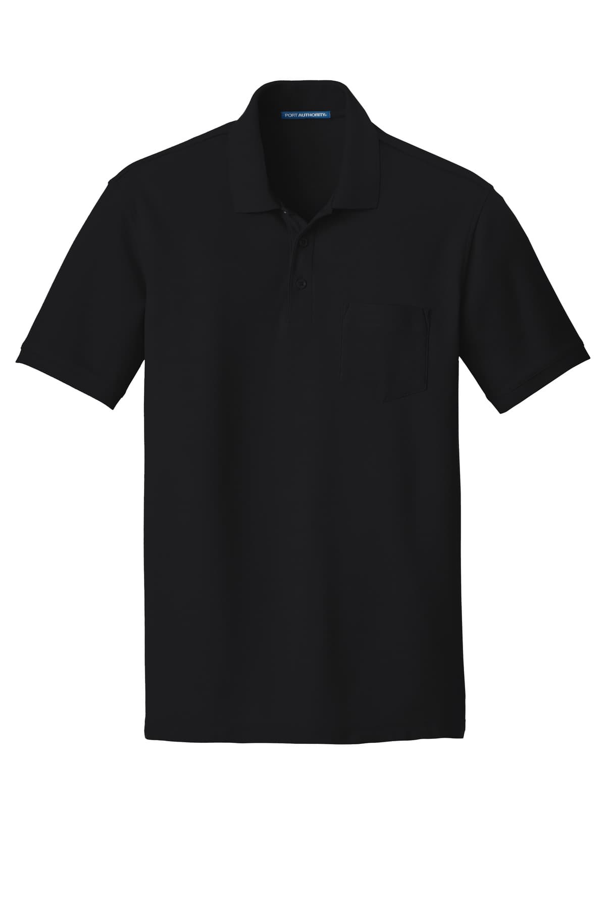 Port Authority® Core Classic Pique Pocket Polo