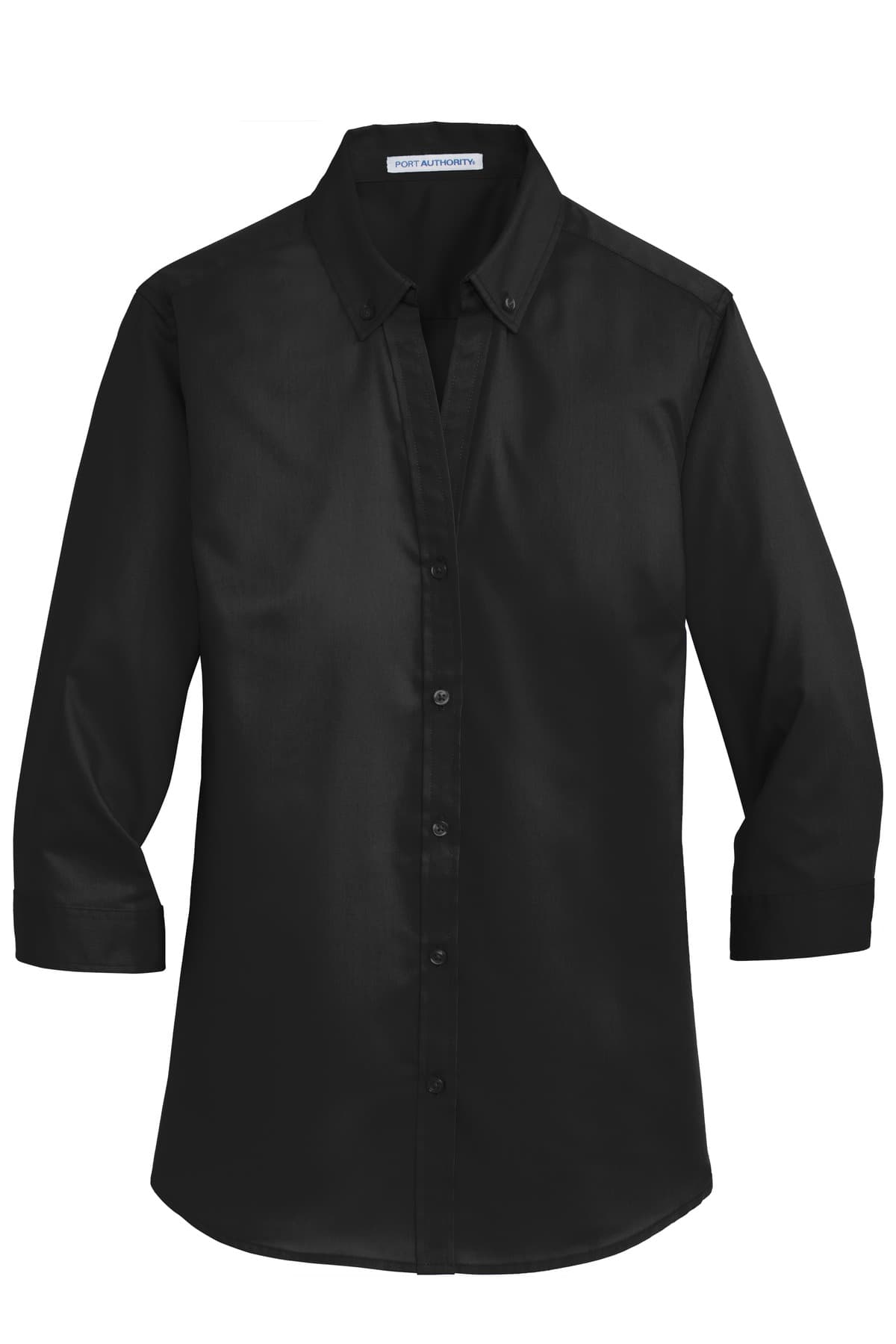 Port Authority® Women's 3/4-Sleeve SuperPro® Twill Shirt