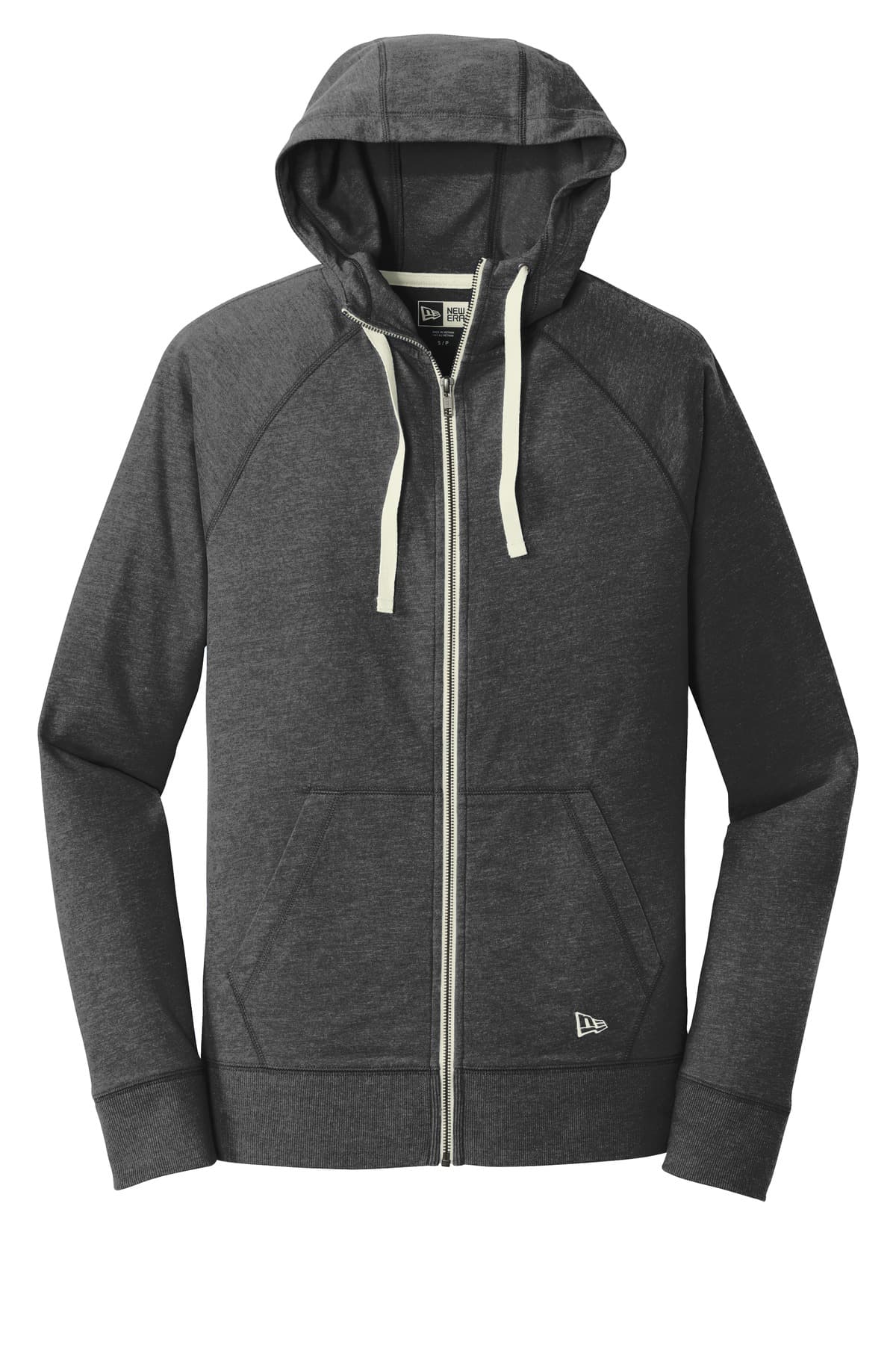 New Era ® Sueded Cotton Blend Full-Zip Hoodie