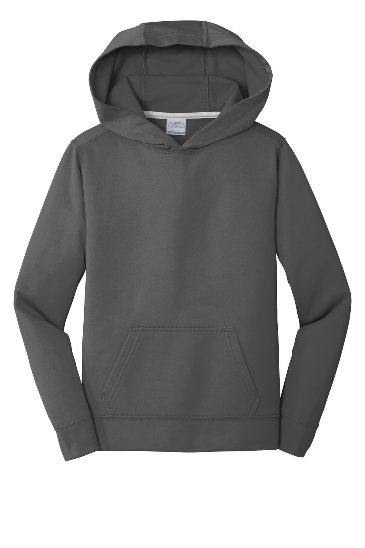 Port & Co® Youth Performance Fleece Pullover Hooded Sweatshirt