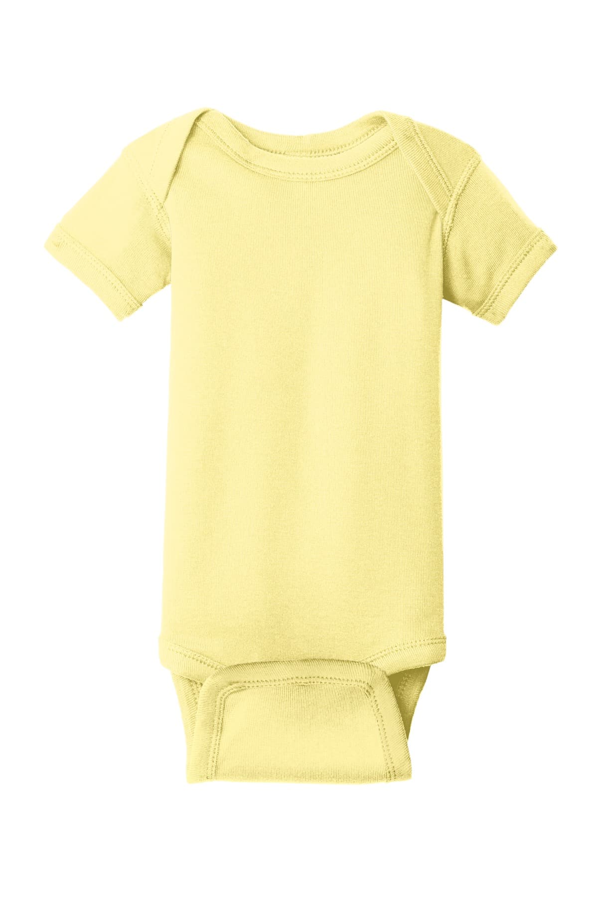 Rabbit Skins® Infant Short Sleeve Baby Rib Bodysuit