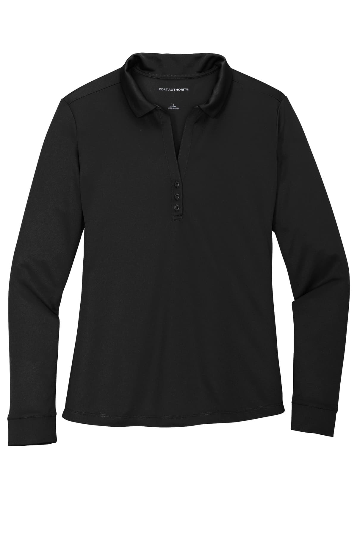 Port Authority ® Women's Silk Touch ® Performance Long Sleeve Polo