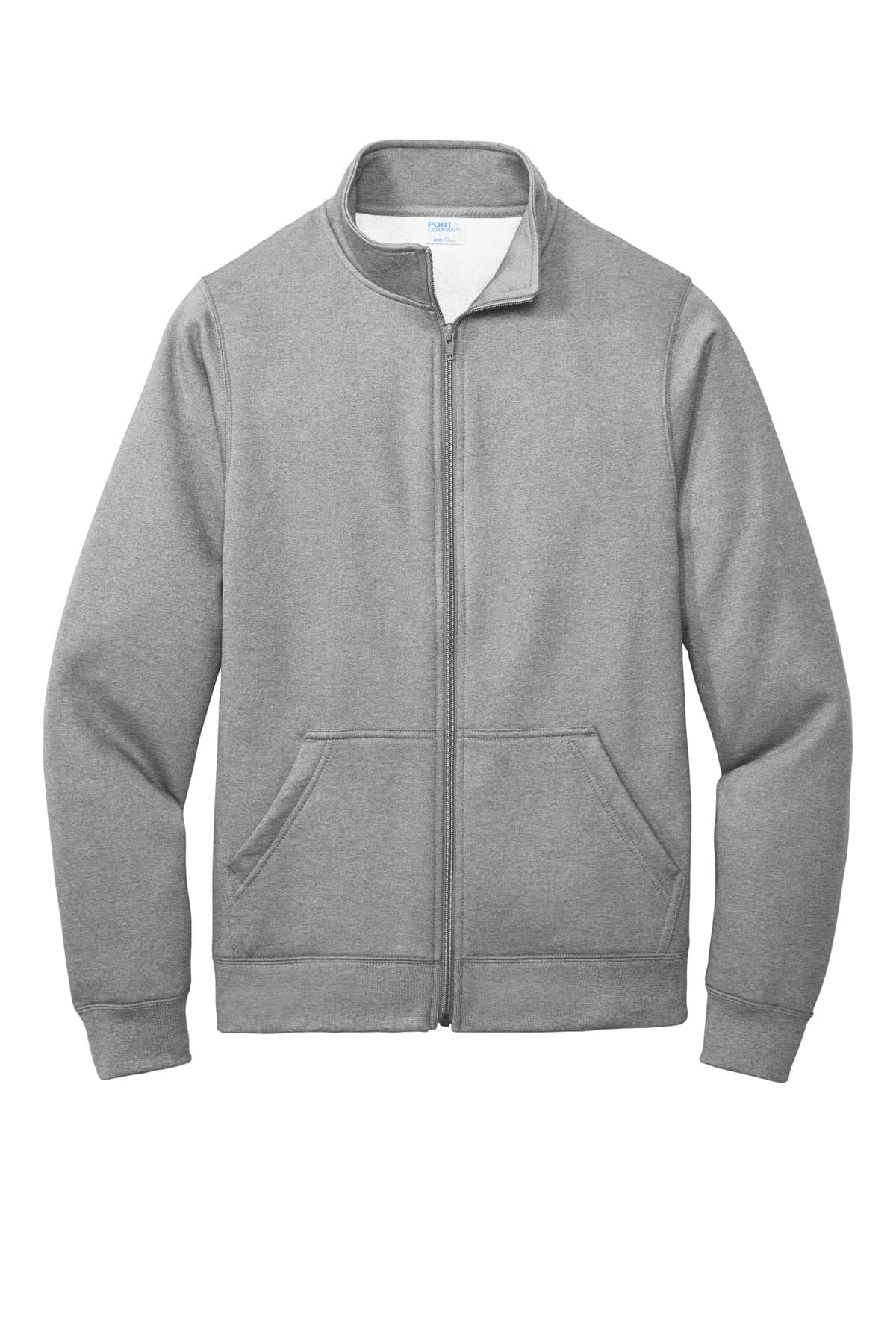 Port & Co® Core Fleece Cadet Full-Zip Sweatshirt