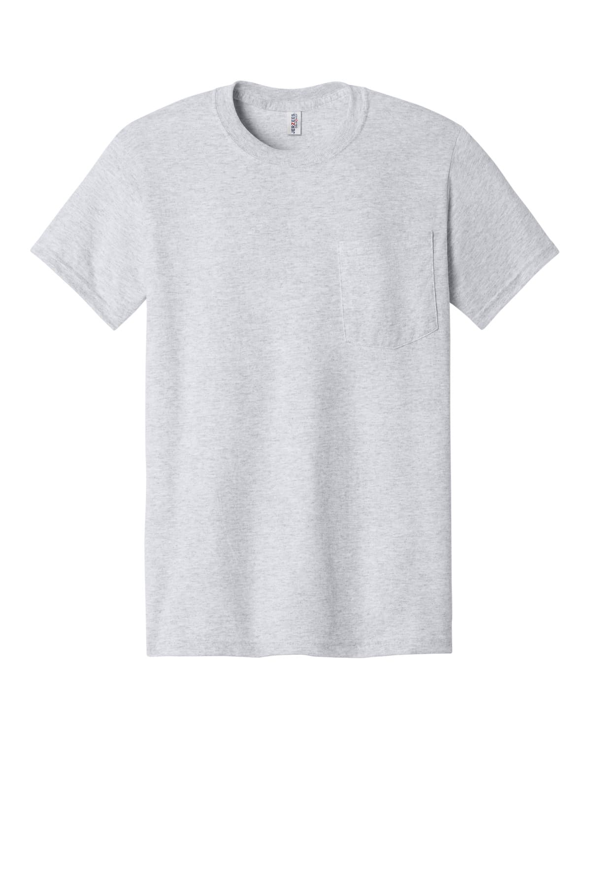 Jerzees® - Dri-Power® 50/50 Cotton/Poly Pocket T-Shirt