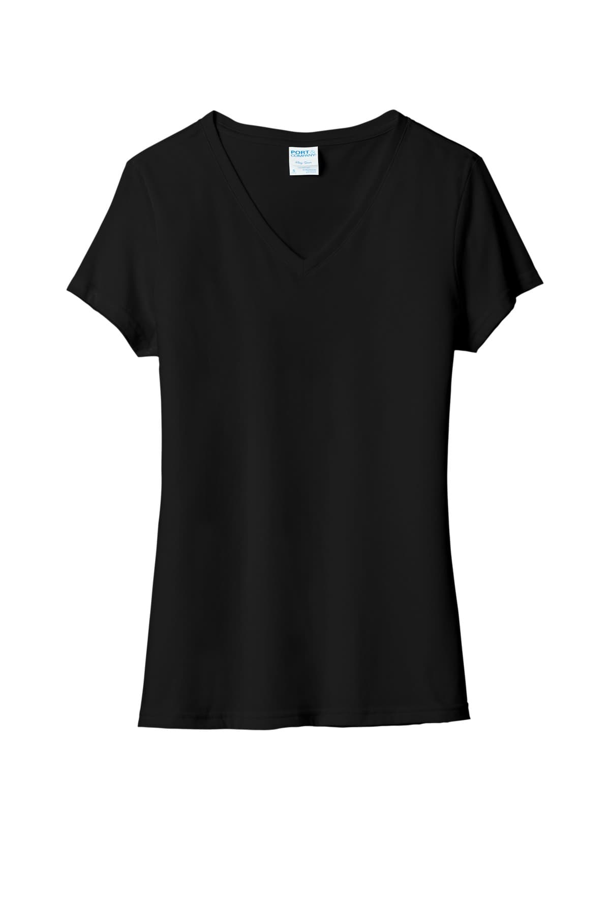 Port & Co® Women's Tri-Blend V-Neck Tee