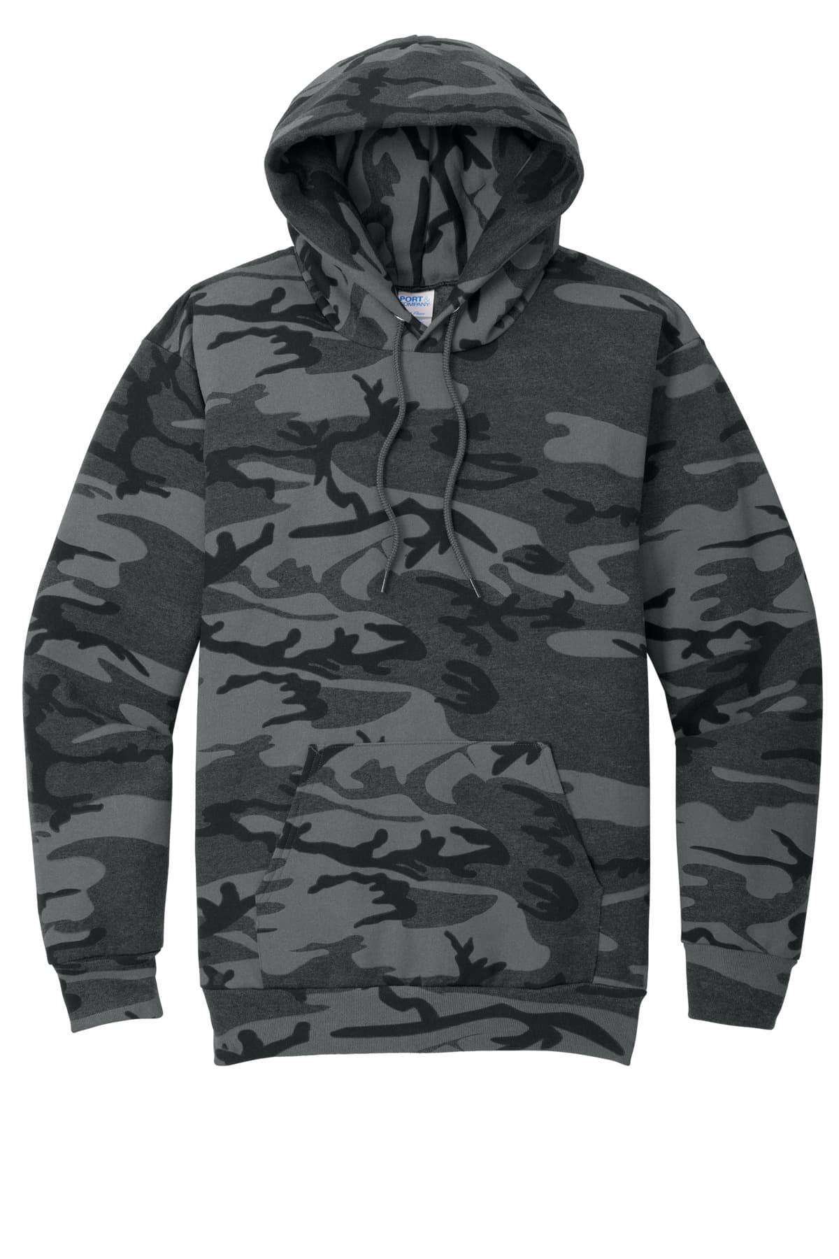 Port & Co® Core Fleece Camo Pullover Hooded Sweatshirt