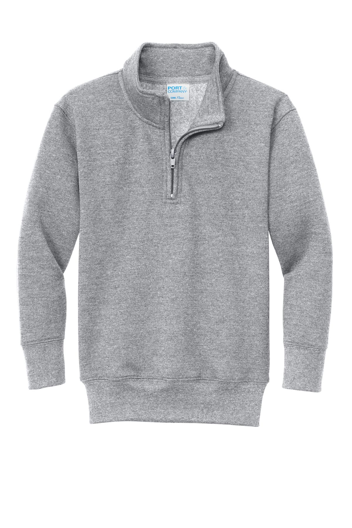 Port & Co® Youth Core Fleece 1/4-Zip Pullover Sweatshirt