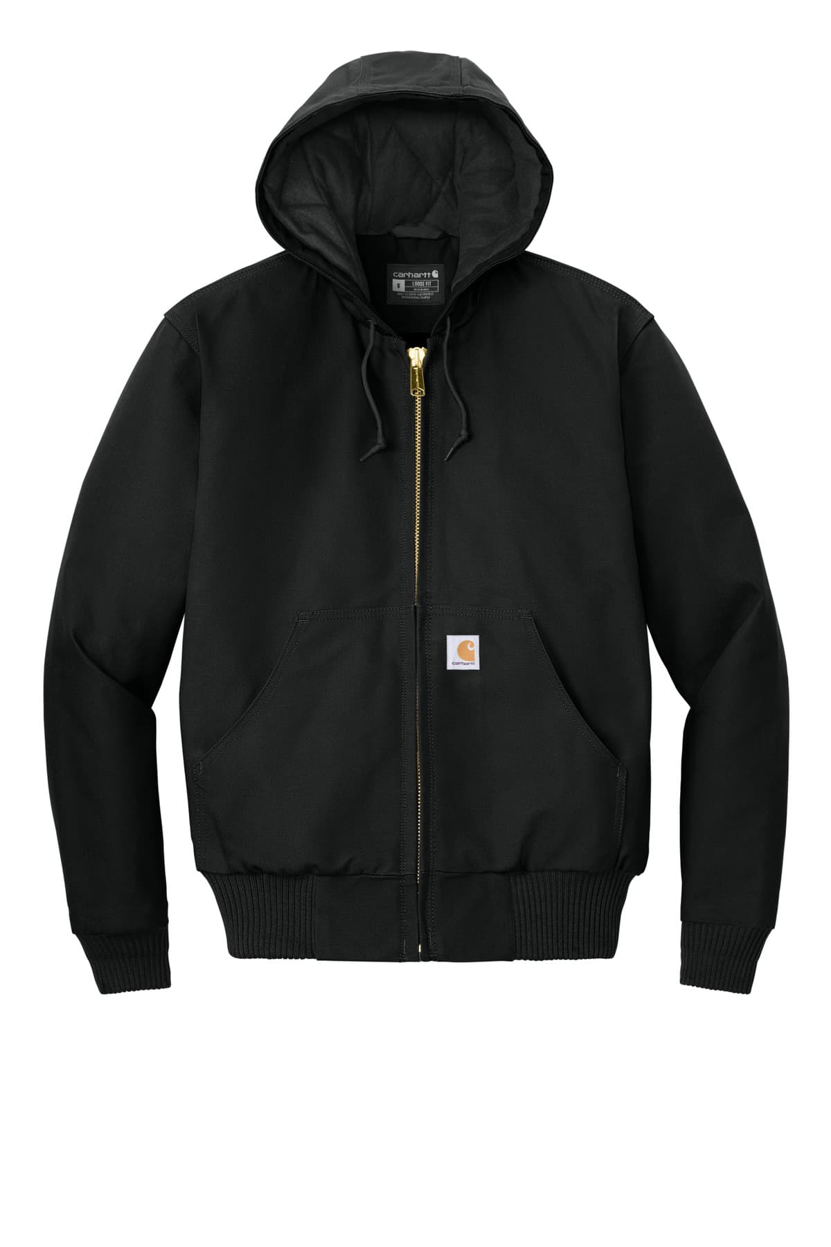 Carhartt ® Quilted-Flanne-Lined Duck Active Jac