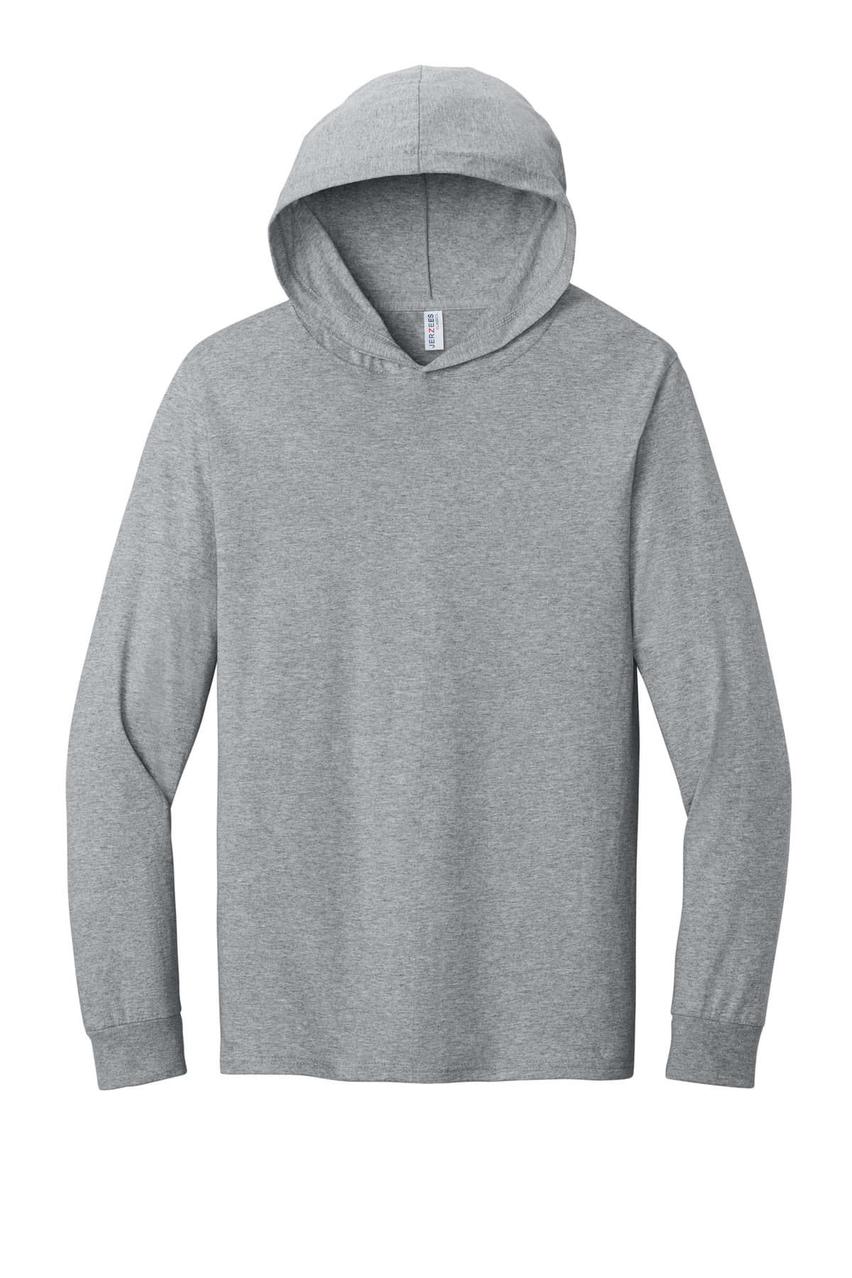 Jerzees Classics® Unisex Cotton Long Sleeve Hooded T-Shirt