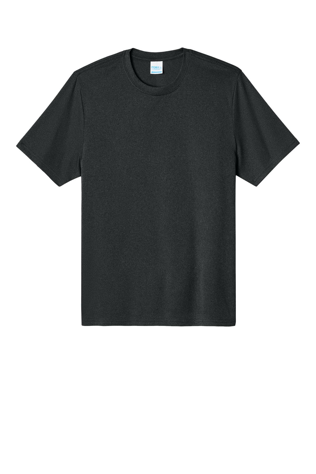 Port & Co® Heather Performance Tee