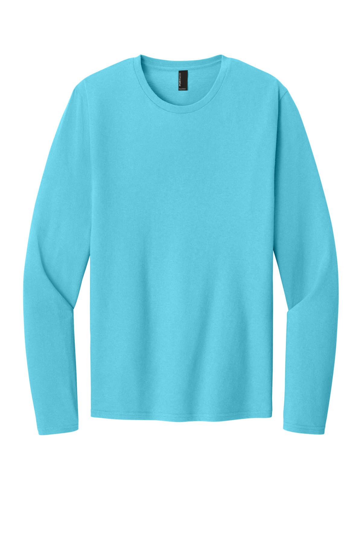 Port & Co® Easy Cotton Long Sleeve Tee