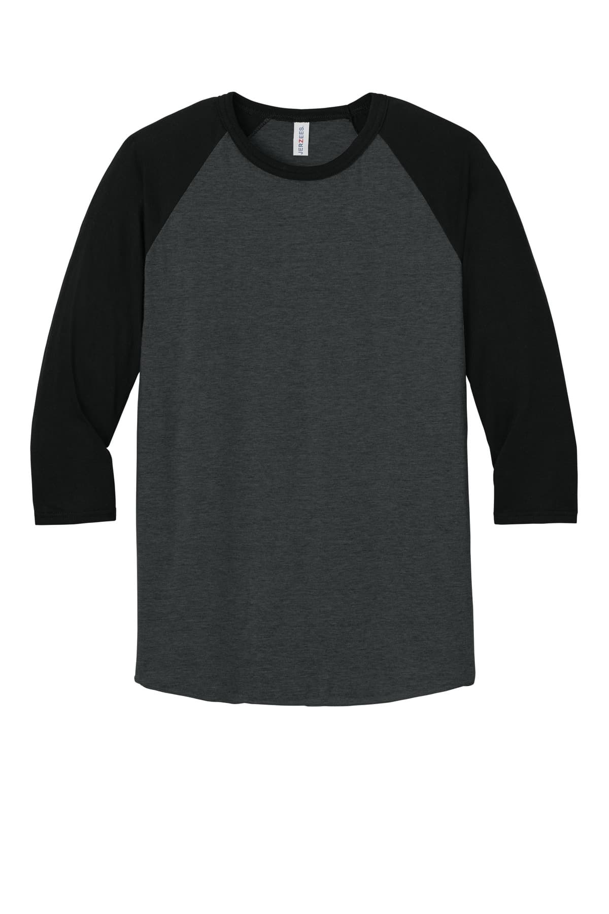 Jerzees® Unisex Premium Blend Combed Ring Spun 3/4-Sleeve Raglan