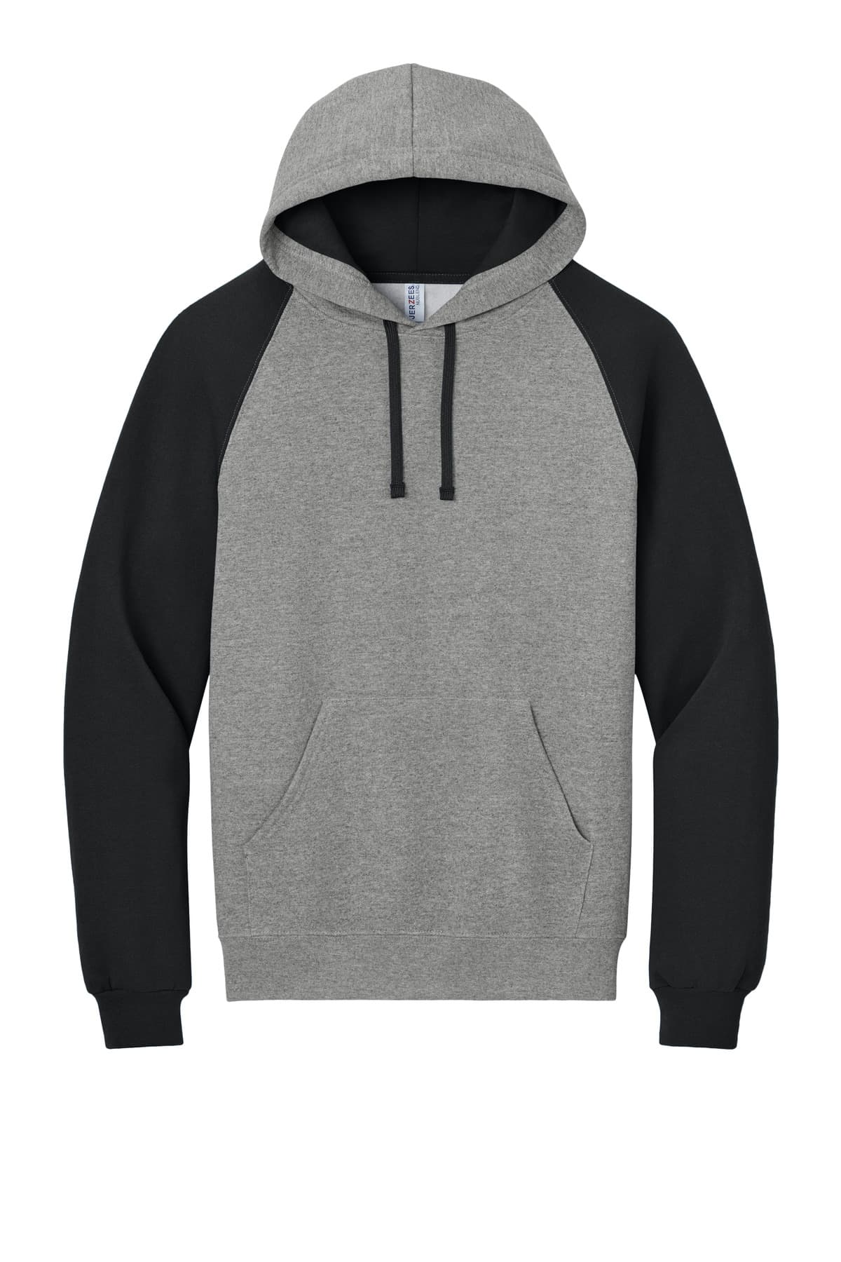 Jerzees® Unisex NuBlend® Colorblock Raglan Hoodie Sweatshirt