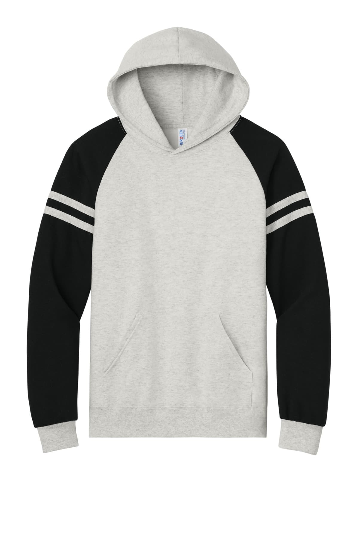 Jerzees® Unisex NuBlend® Varsity Colorblock Hooded Sweatshirt