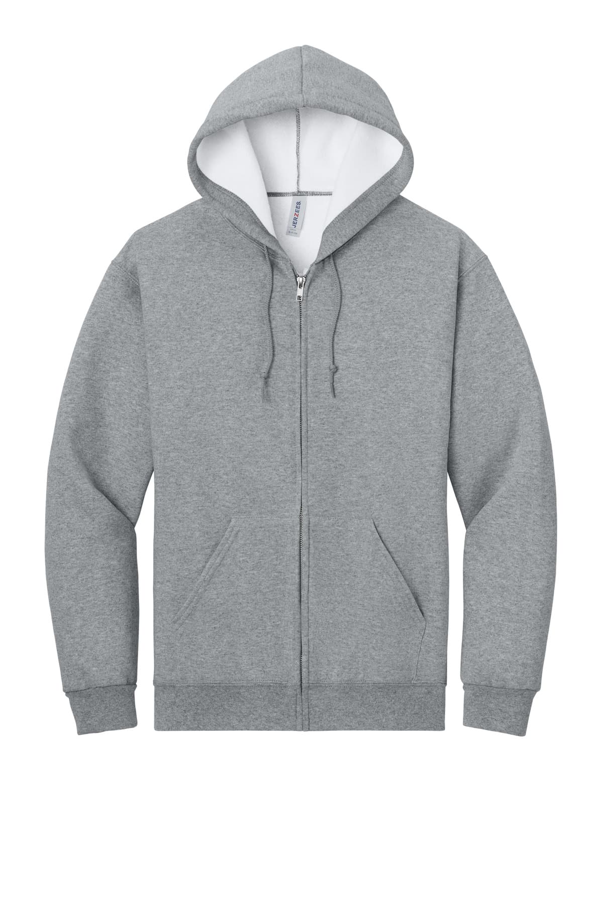 Jerzees Rugged® Unisex Full-Zip Hooded Sweatshirt