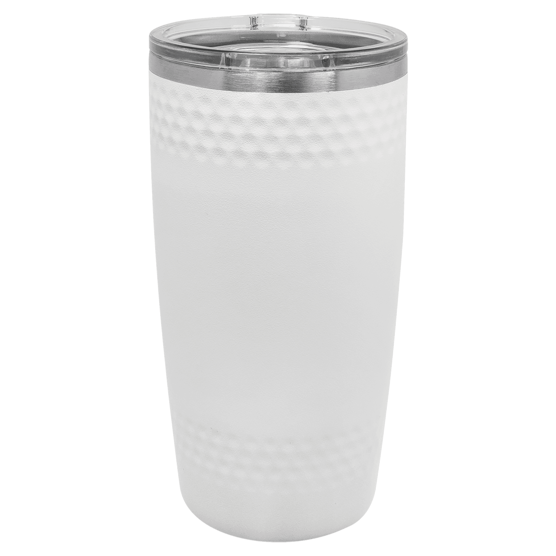 Polar Camel 20 oz. Golf Tumbler - Smooth Center with Dimples and Slider Lid