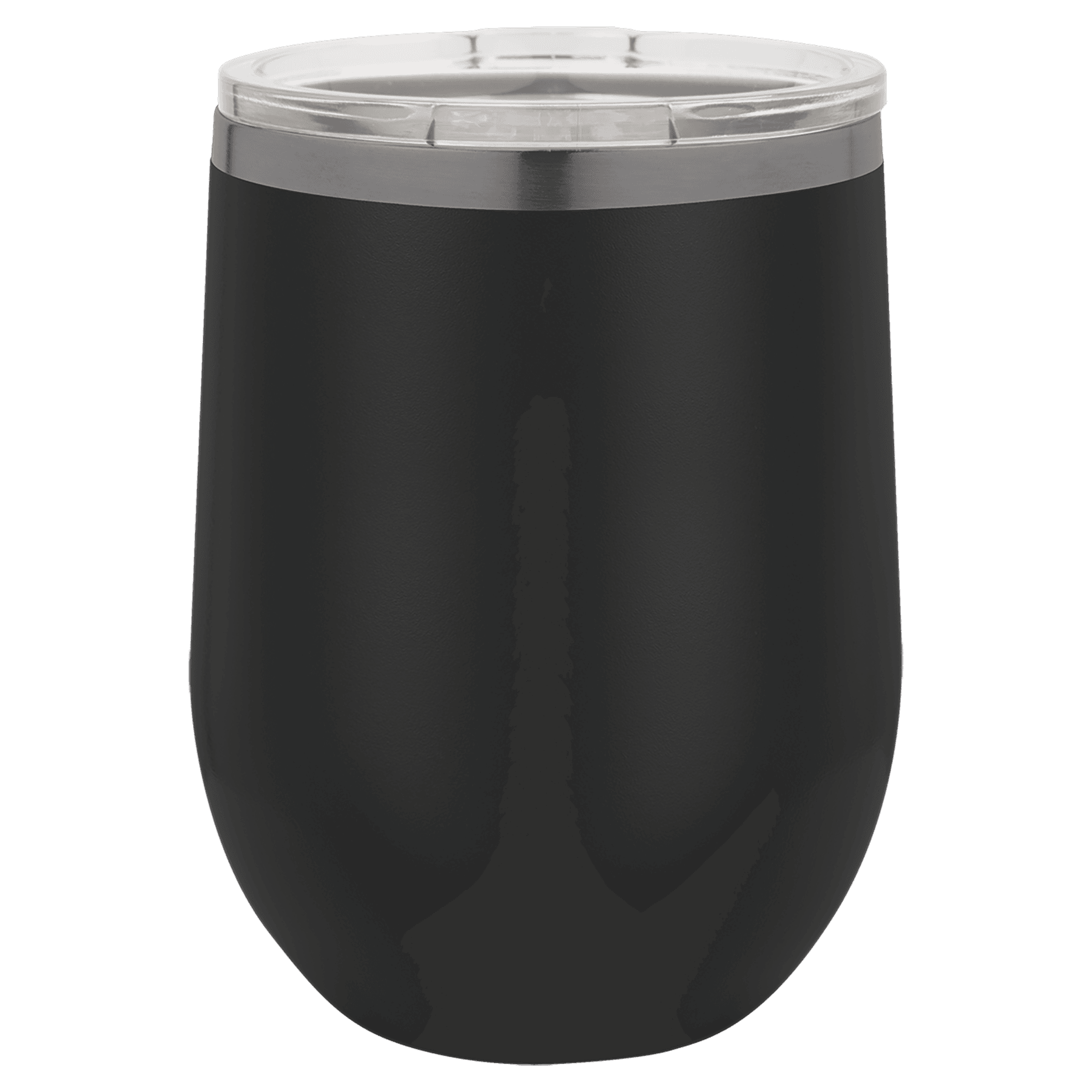 Polar Camel 12 oz. /Ghost Stemless Wine Tumbler with Standard Lid