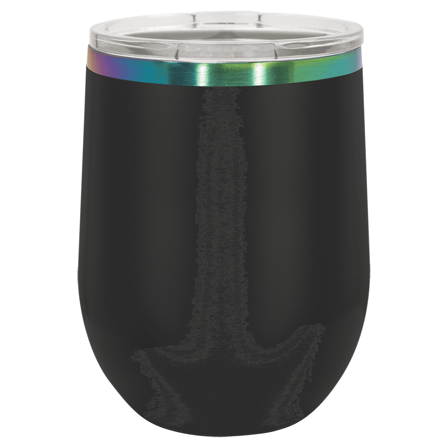 Polar Camel 12 oz. /Prism Stemless Wine Tumbler with Standard Lid