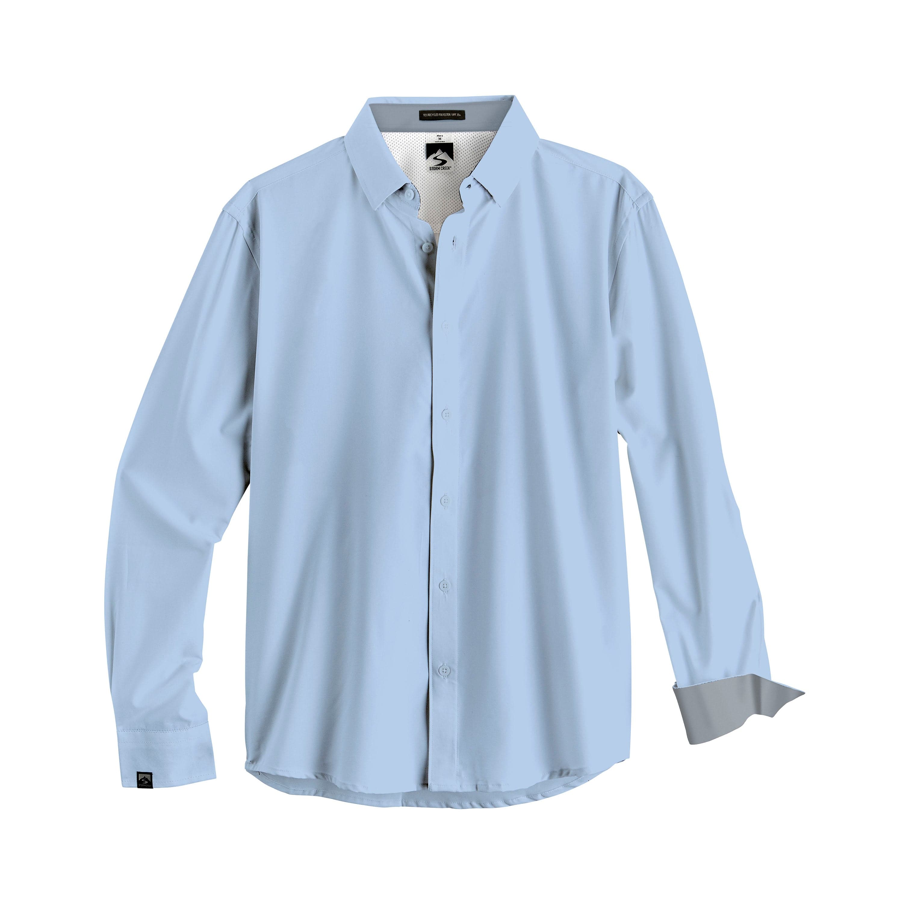 Storm Creek Men's Influencer 4-Way Stretch Solid Woven Shirt