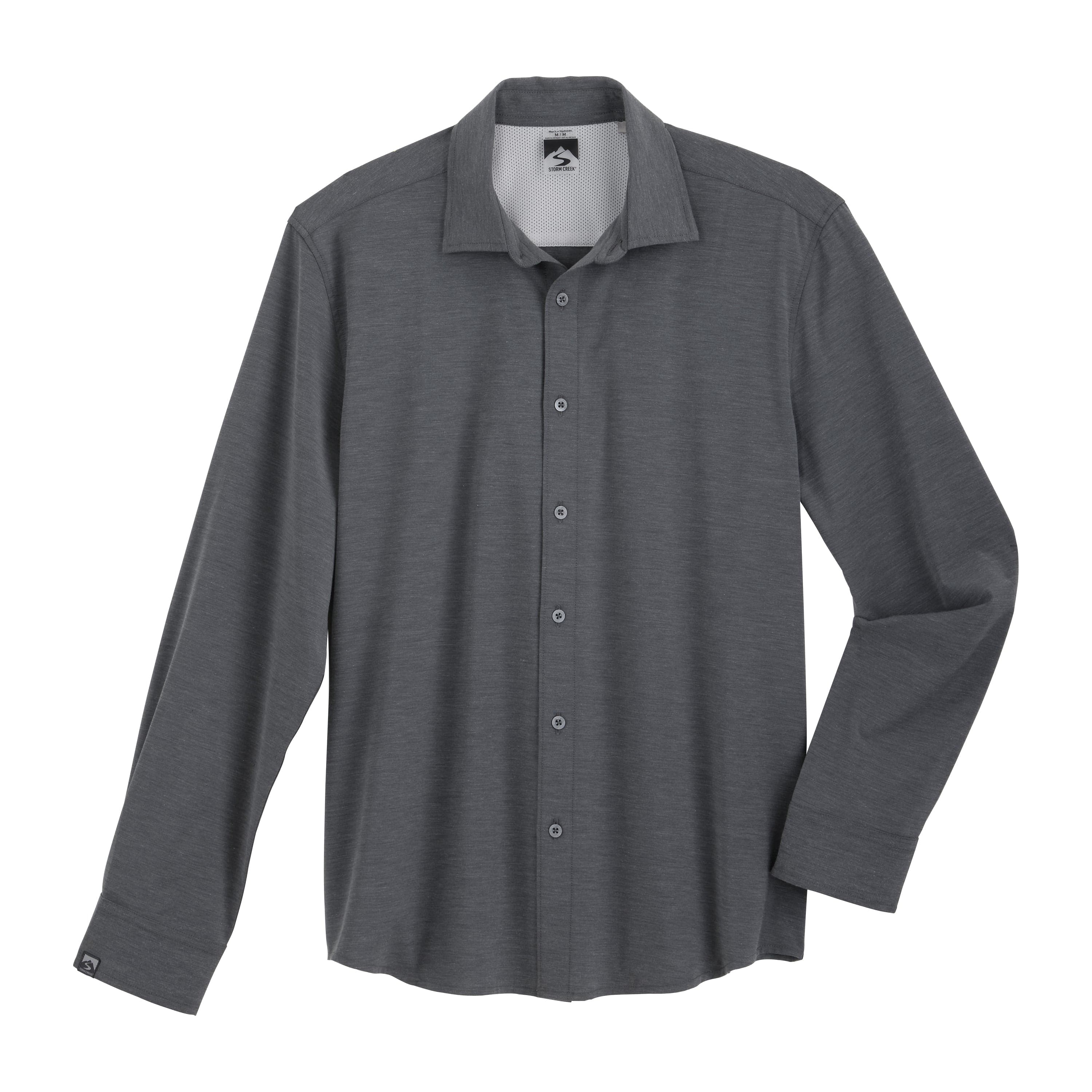 Storm Creek Men's Prodigy Soft Poly/Cotton Blend Button Down