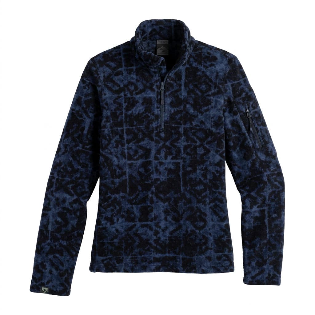 Storm Creek Women's Fireside Fleece Printed Microfleece Quarter Zip