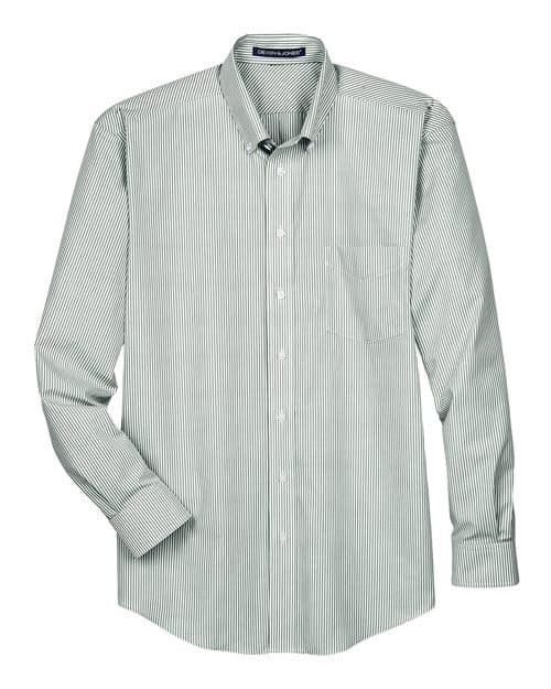 Men's Crown Collection® Banker Stripe Woven Dress Shirt